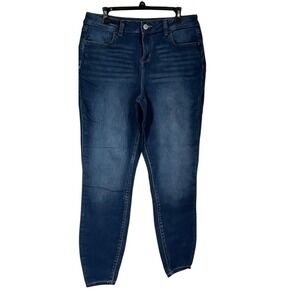 m Jeans bymaurices High Rise Dark Wash Skinny Jeans‎ Women Size Lg- reg Preowned